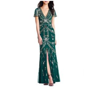 Aiden Mattox beaded gown